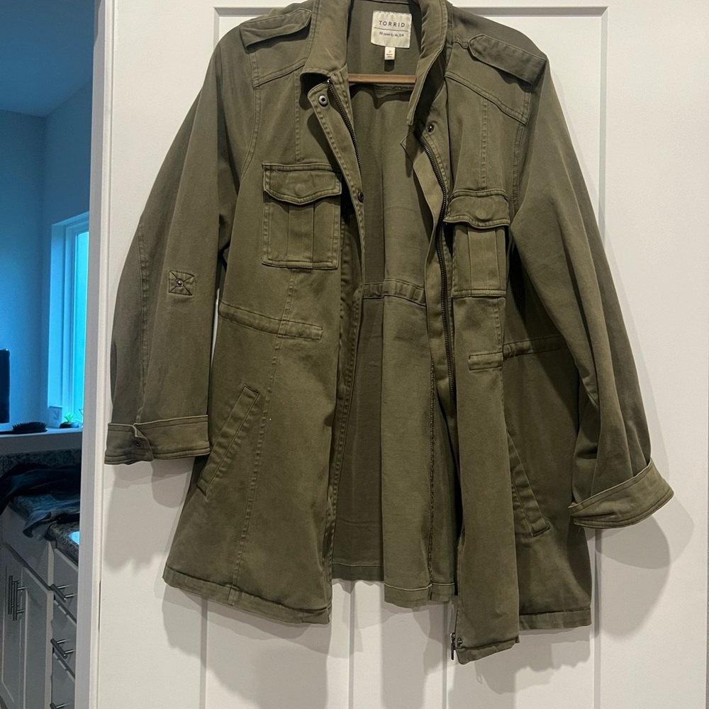 Torrid Army Style Jacket